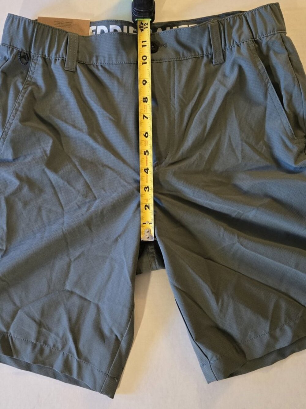 NWT Eddie Bauer Flex Waist Tech Short Men's S Green UPF 30 Stretch Shorts